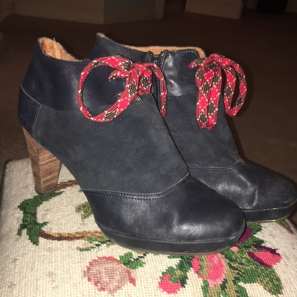 Heeled Lucky Penny Anthropologie Booties